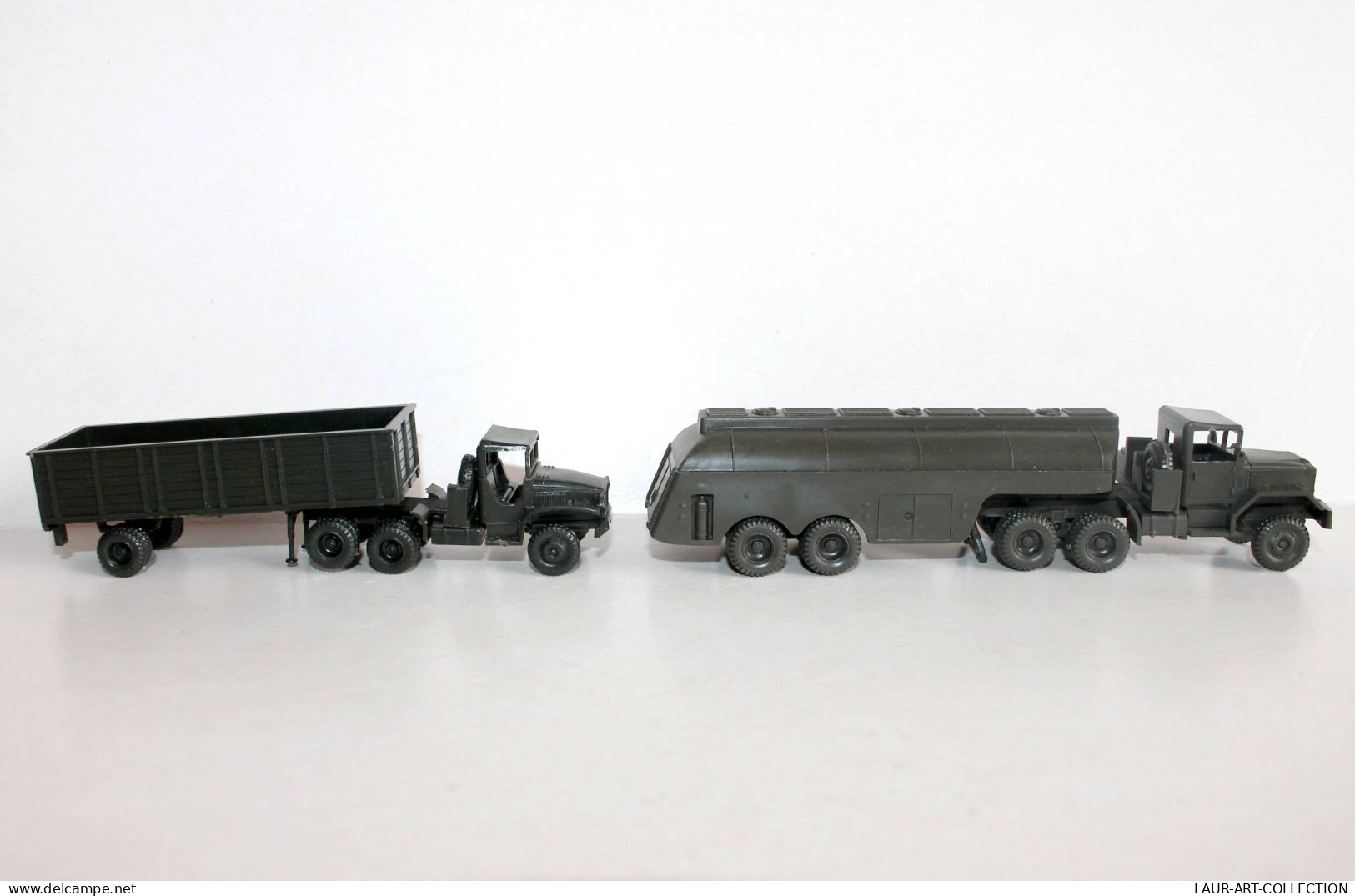 ROCO MINITANK HO - Z-195 Et M52 CAMION CITERNE CARBURANT US + CAMION TRANSPORT - MODELE REDUIT MILITAIRE (1712.12.2) - Massstab 1:87