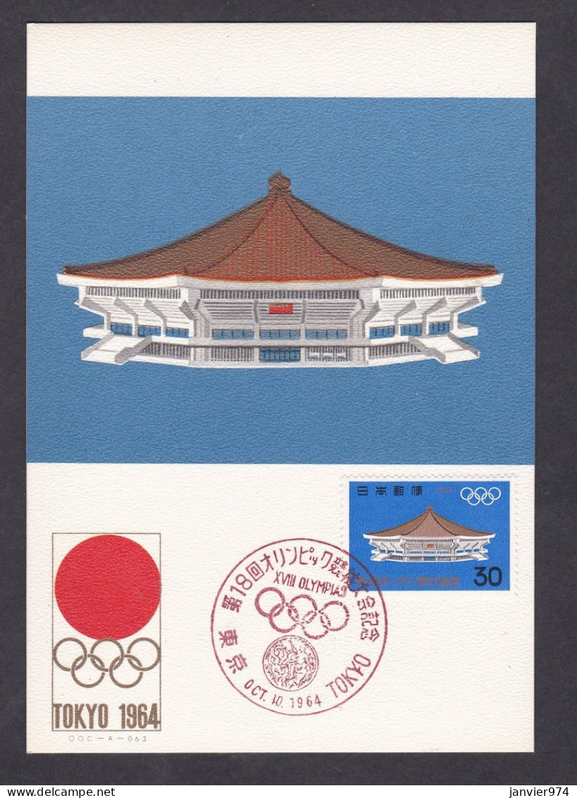 Japon 1964 Tokyo , Jeux Olympique , Neuve, Voir Scan Recto Verso - Covers & Documents