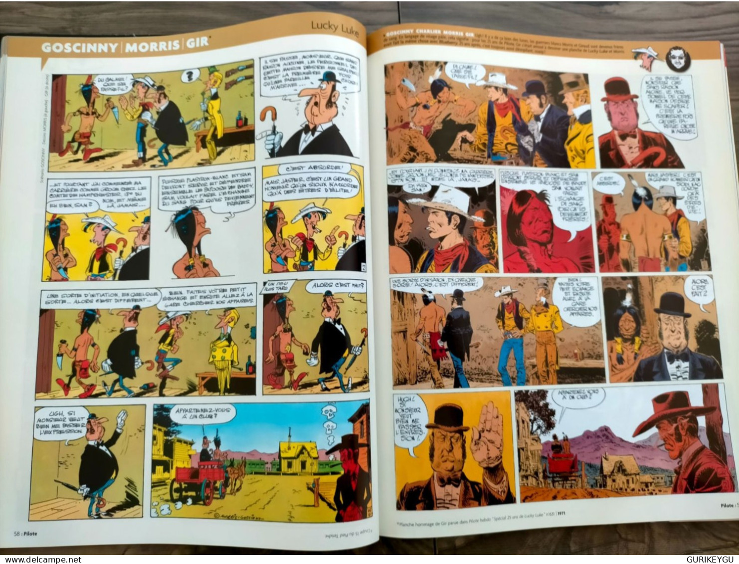 PILOTE SPECIAL été 2003 BLUEBERRY GOSCINNY Supplément GREG ACHILLE TALON CABU  LUCKY LUKE ZEP TITEUF BILAL GOTLIB - Spirou Et Fantasio