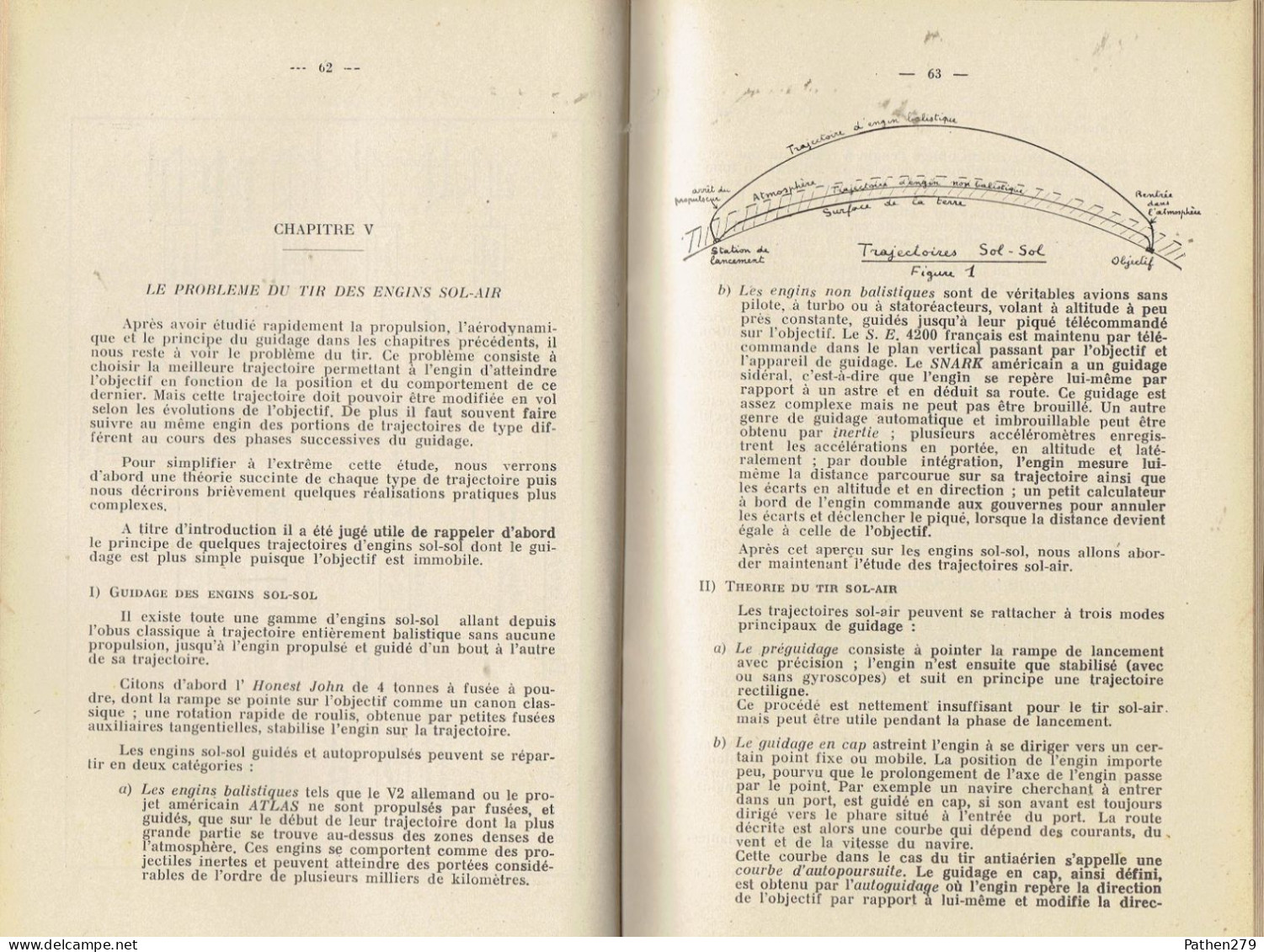 Fascicule De Cours "Les Engins Guidés" - ESAA Nimes - Cour Pratique De Tir Antiaérien - 1958 - Francés