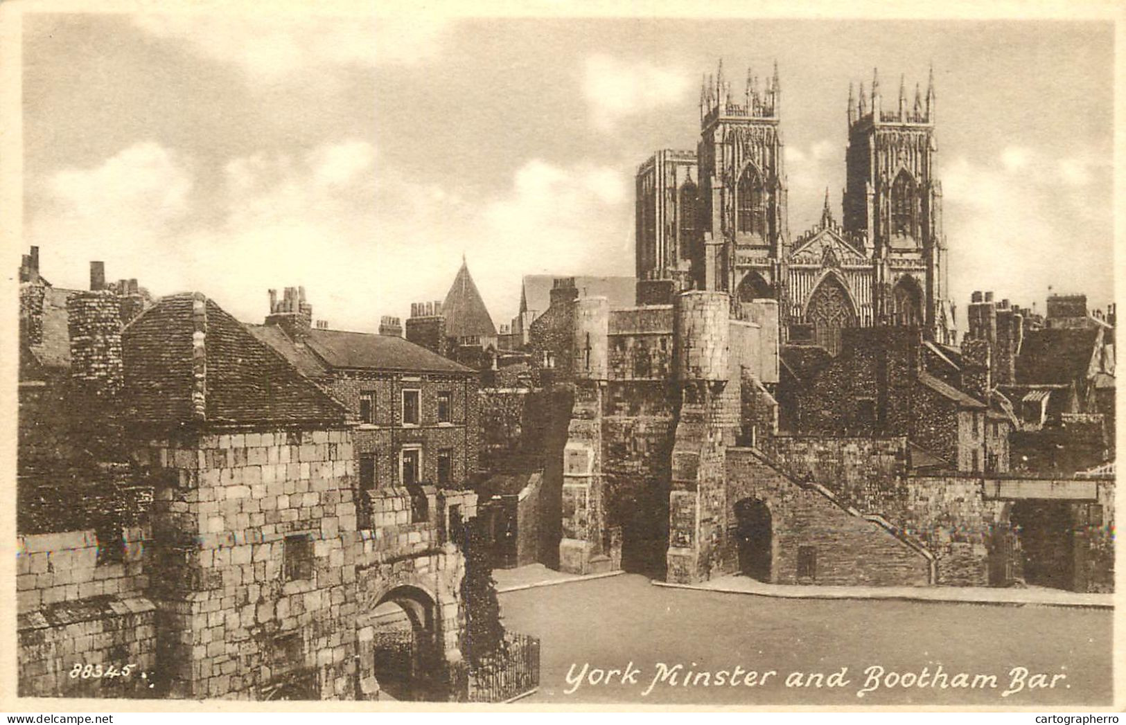 United Kingdom England York Minster Bootham Bar - York