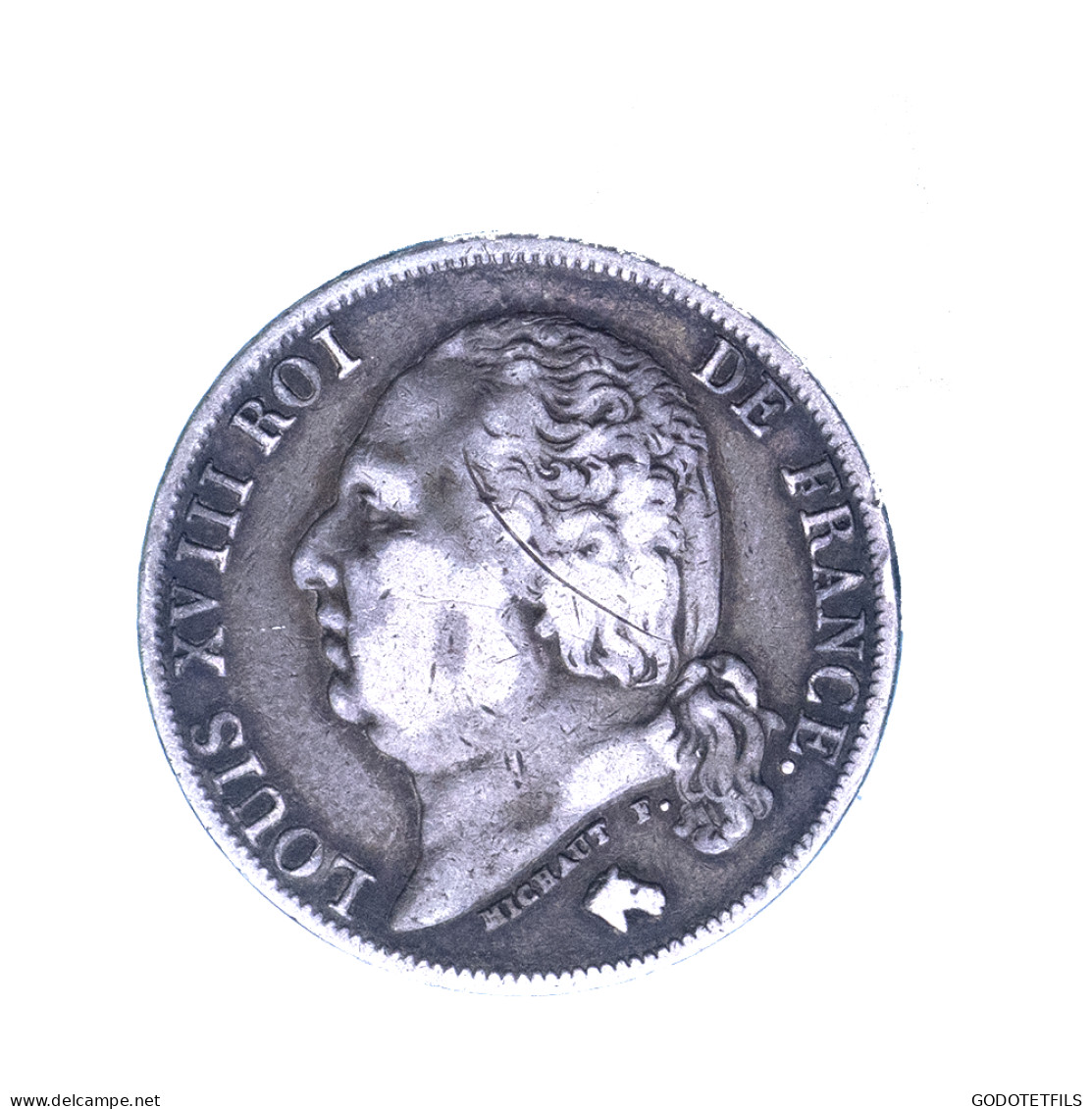 Louis XVIII-1 Franc 1823 Paris - 1 Franc