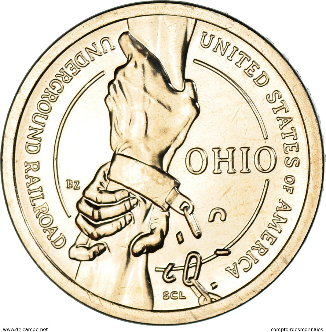 Monnaie, États-Unis, Dollar, 2023, Denver, American Innovation - Ohio, SPL - Commemoratifs