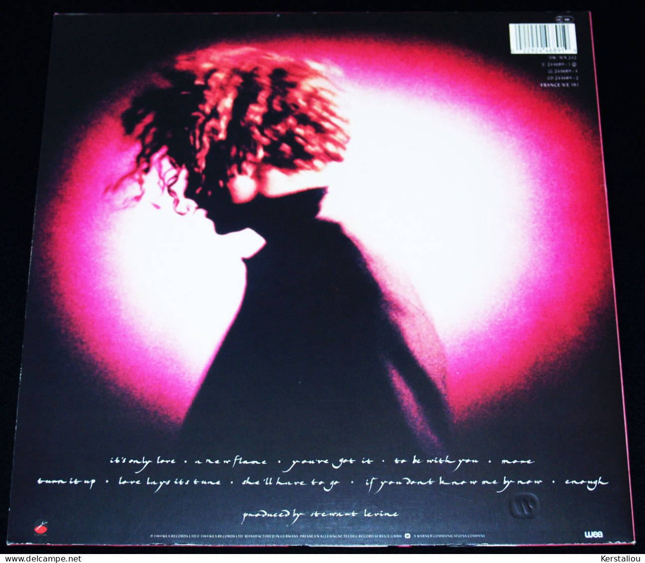 SIMPLY RED – "A new flame" – LP – 1989 – 244689-1 – ELEKTRA/WEA – Made in Germany