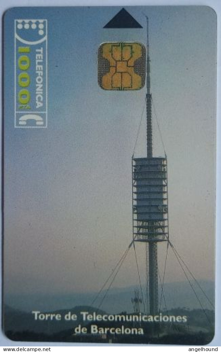 Spain 1000 Pta. Torre Barcelona ( Telecommunications ) - Private Issues