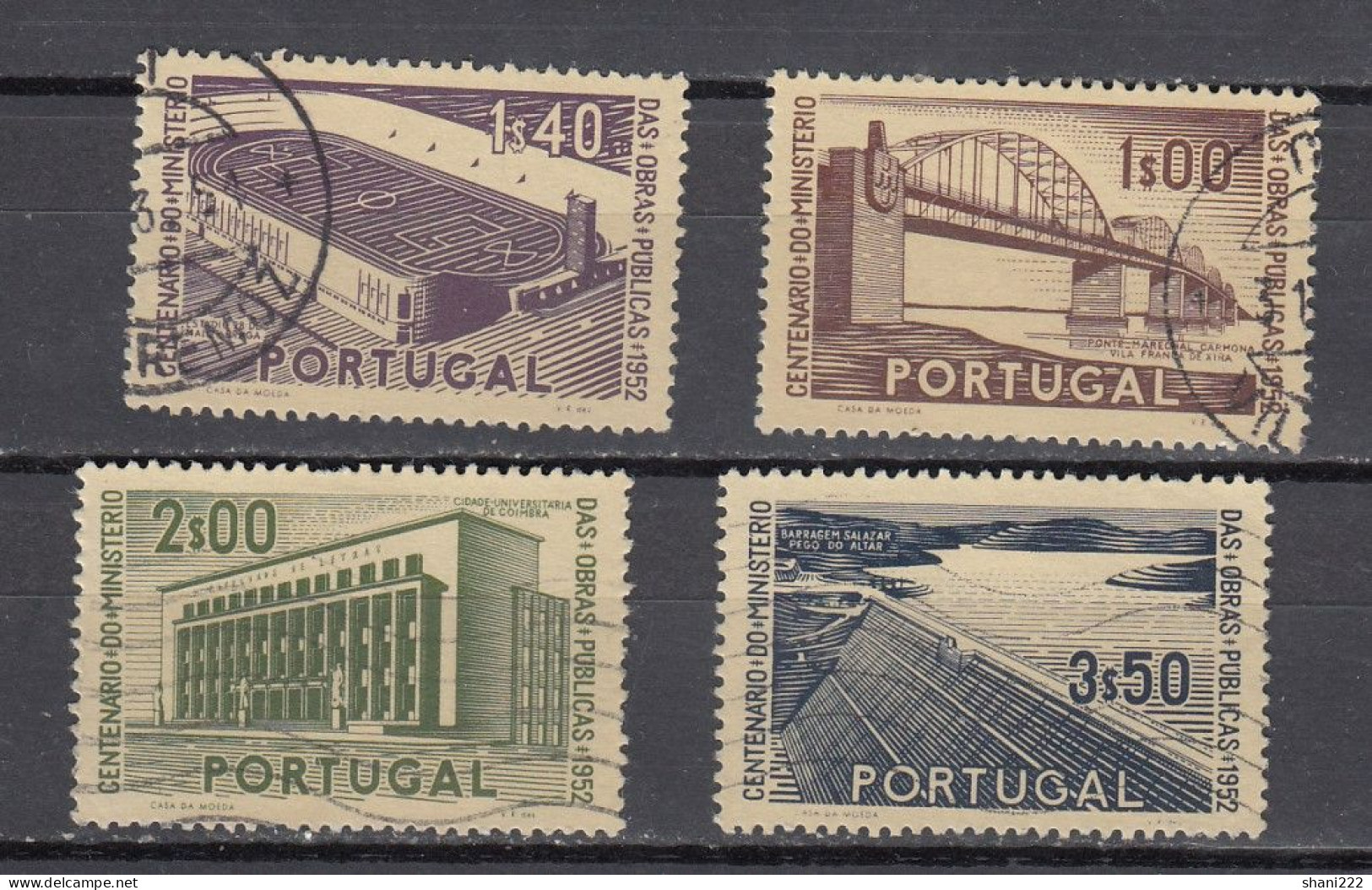 Portugal 1952 Public Works - Used Set (11-140) - Used Stamps