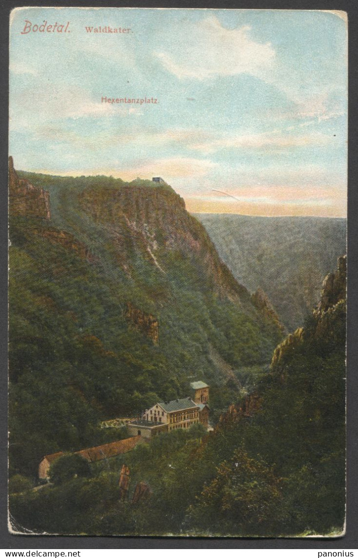 BODETAL GERMANY, Year 1908 - Oberharz