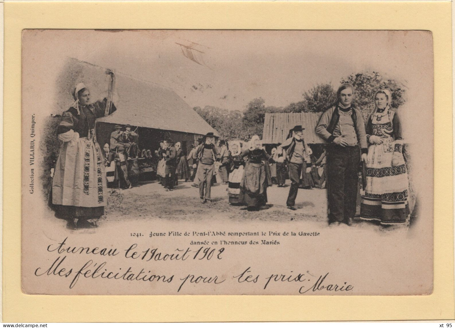 Convoyeur Chartres A Auneau - 1902 - Bahnpost