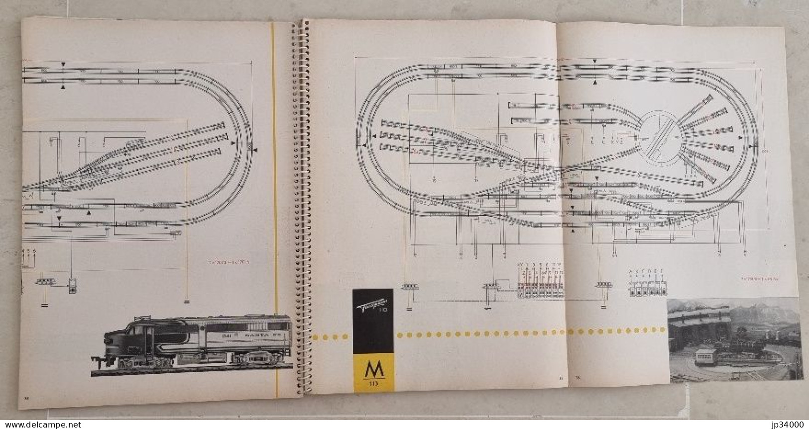 Catalogue illustré TRAINS ELECTRIQUES Fleischmann HO M3 (texte multi langues)