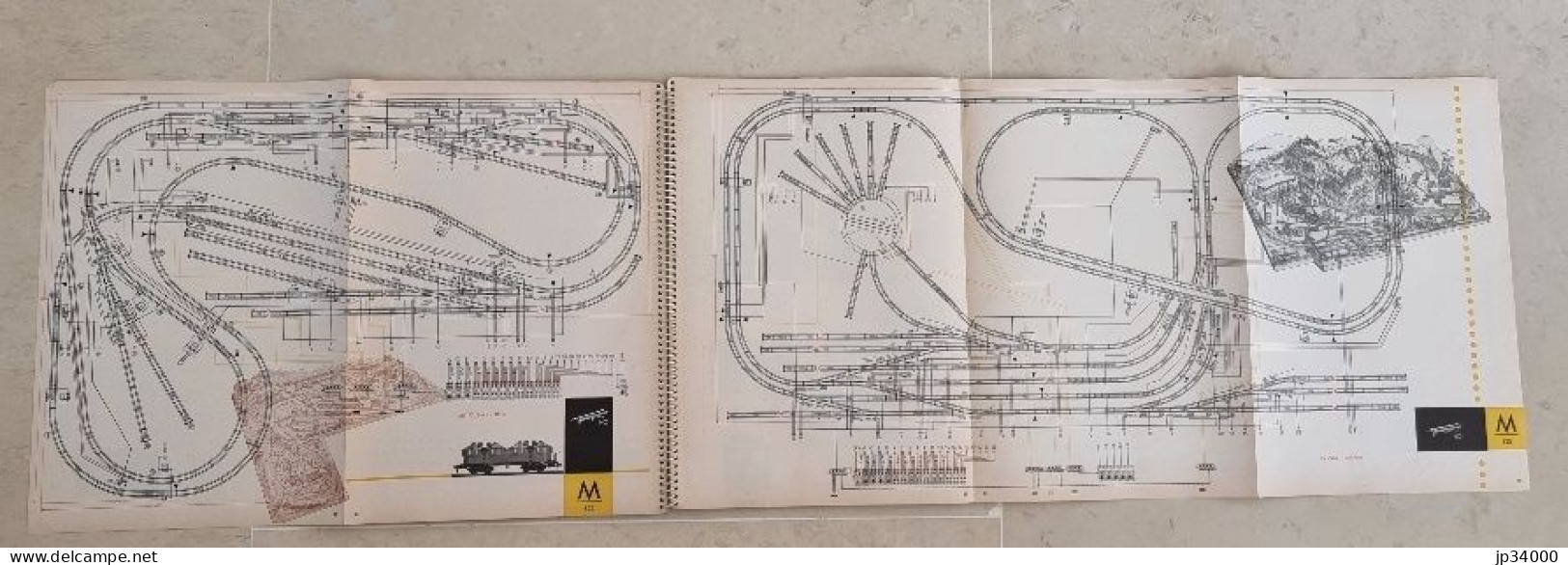 Catalogue illustré TRAINS ELECTRIQUES Fleischmann HO M3 (texte multi langues)