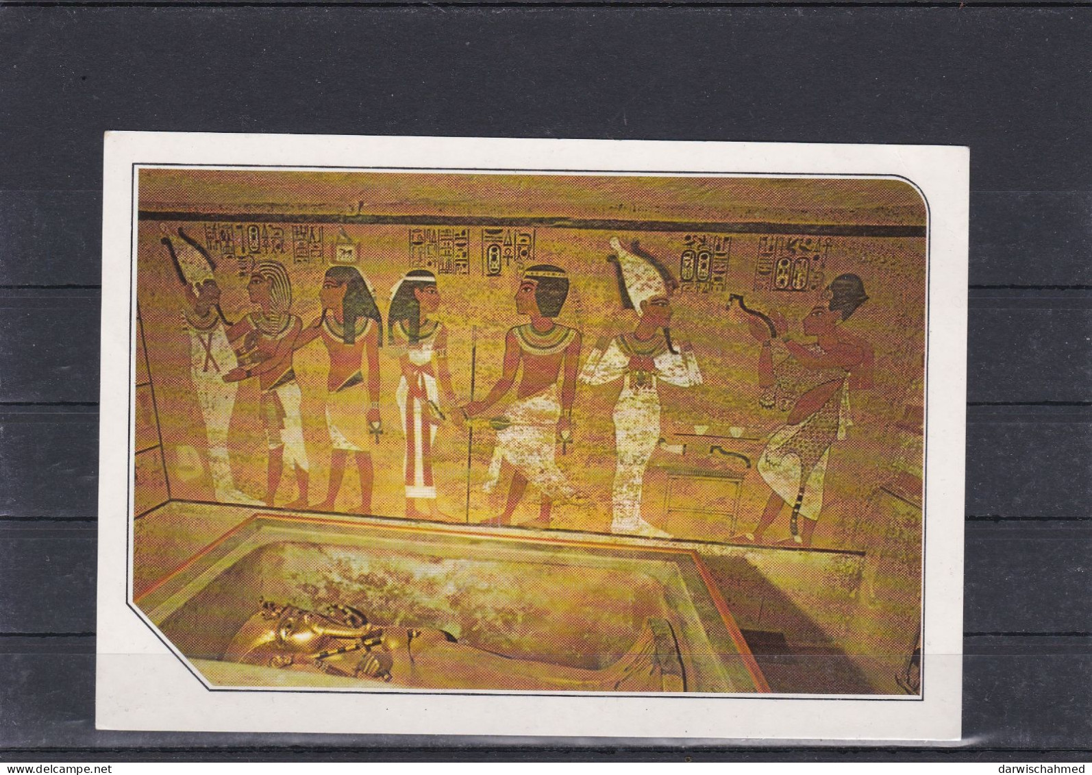 - ÄGYPTEN - EGYPT - DYNASTIE- ÄGYPTOLOGIE - TUT ANKH AMON GRAB  ANSICHTSKARTEN - POST CARD - GEBRAUCHT- USED - Museums