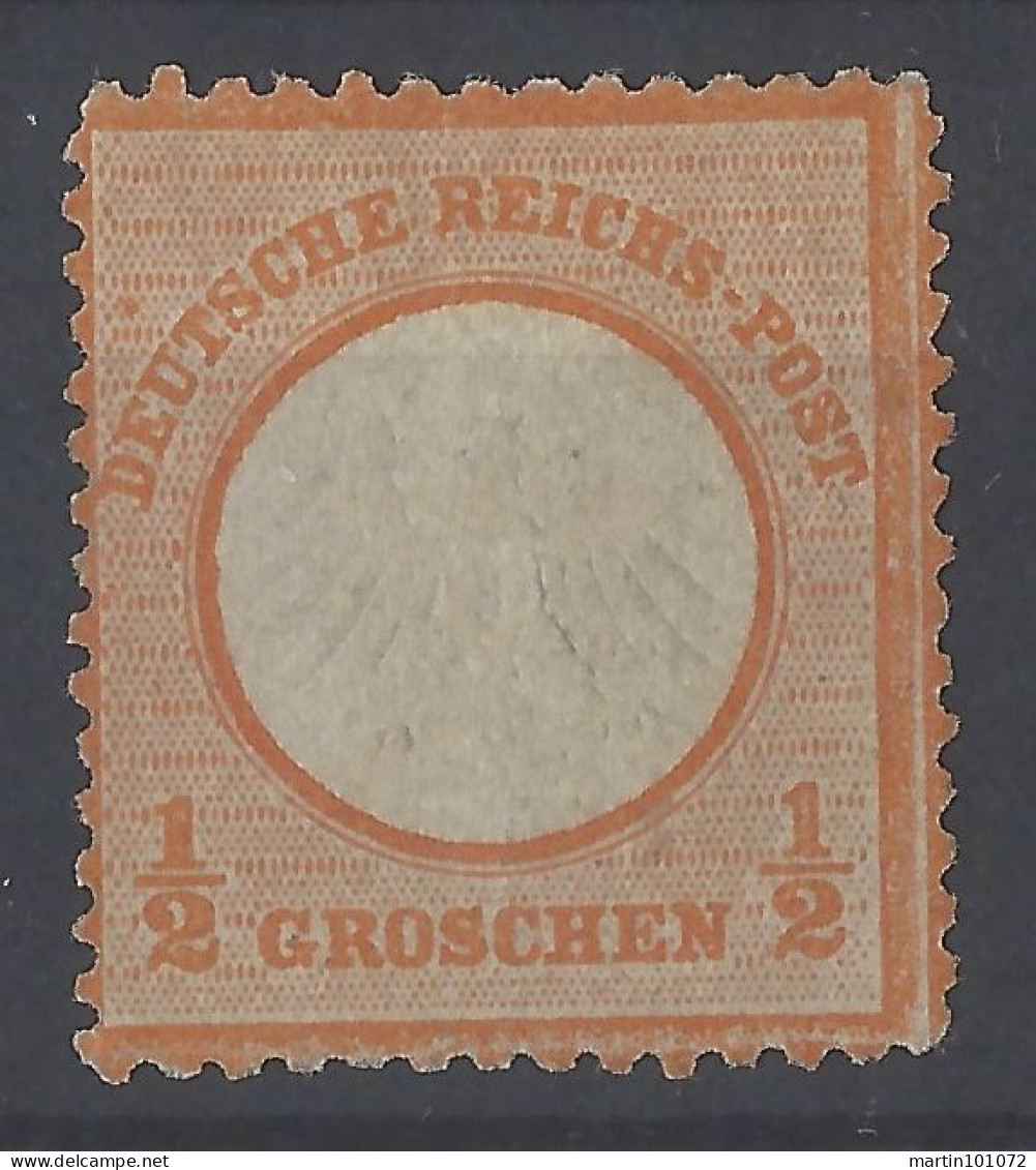 Adler Mit Kleinem Brustschild 1872 - Mögliche Michel 14 Ungebraucht - Siehe BPP Prüfergebnis - Ungebraucht