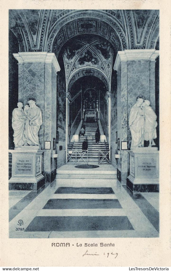 ITALIE - Rome - L'escalier Sacré - Carte Postale Ancienne - Kirchen