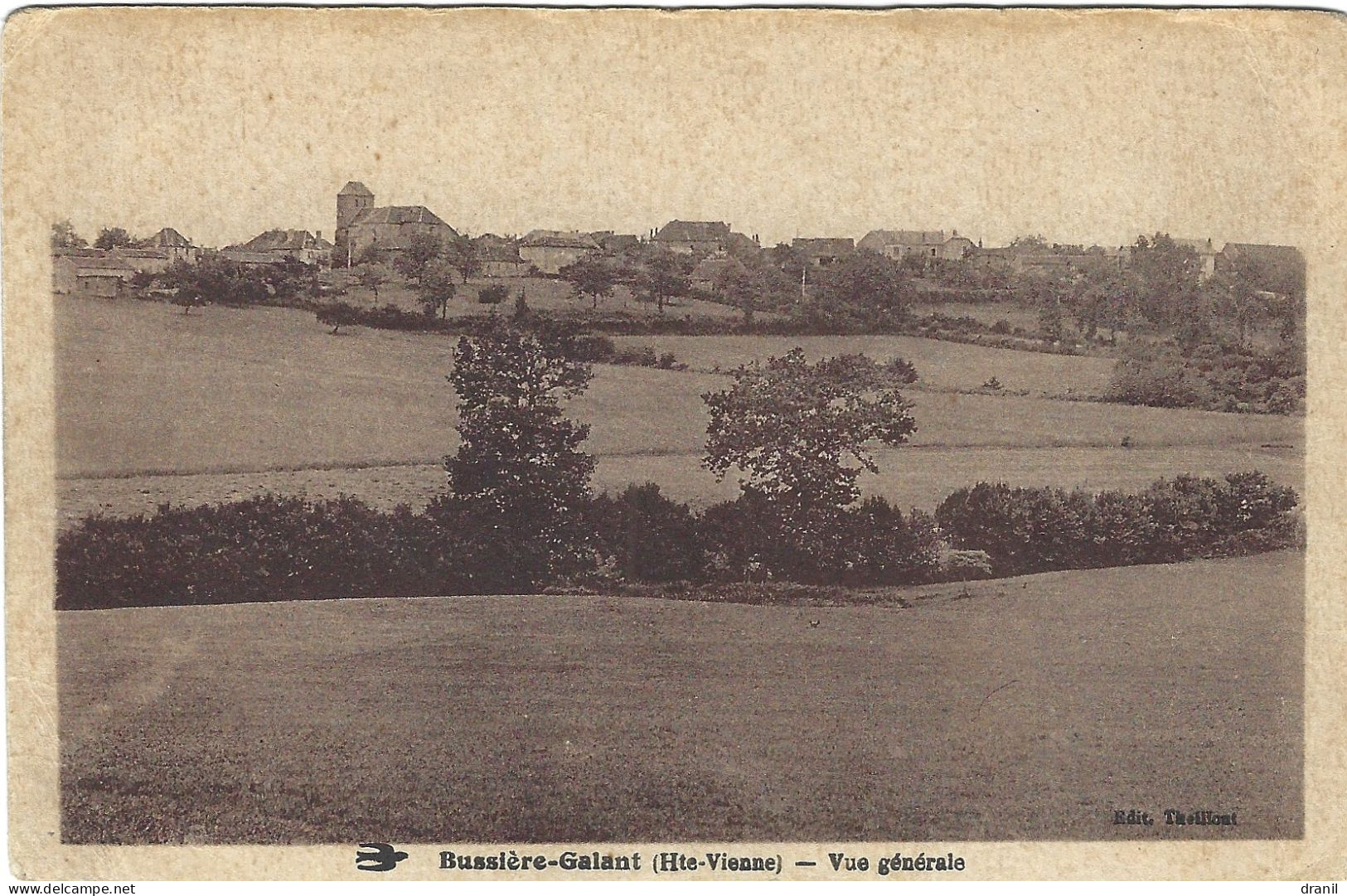 87 - Haute-Vienne - Bussière Galant - Vue Générale - Bussiere Poitevine