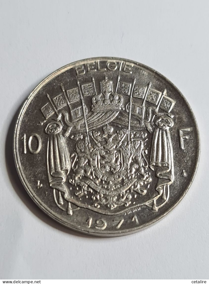 Belgique 10 Francs 1971 SPL - 10 Francs