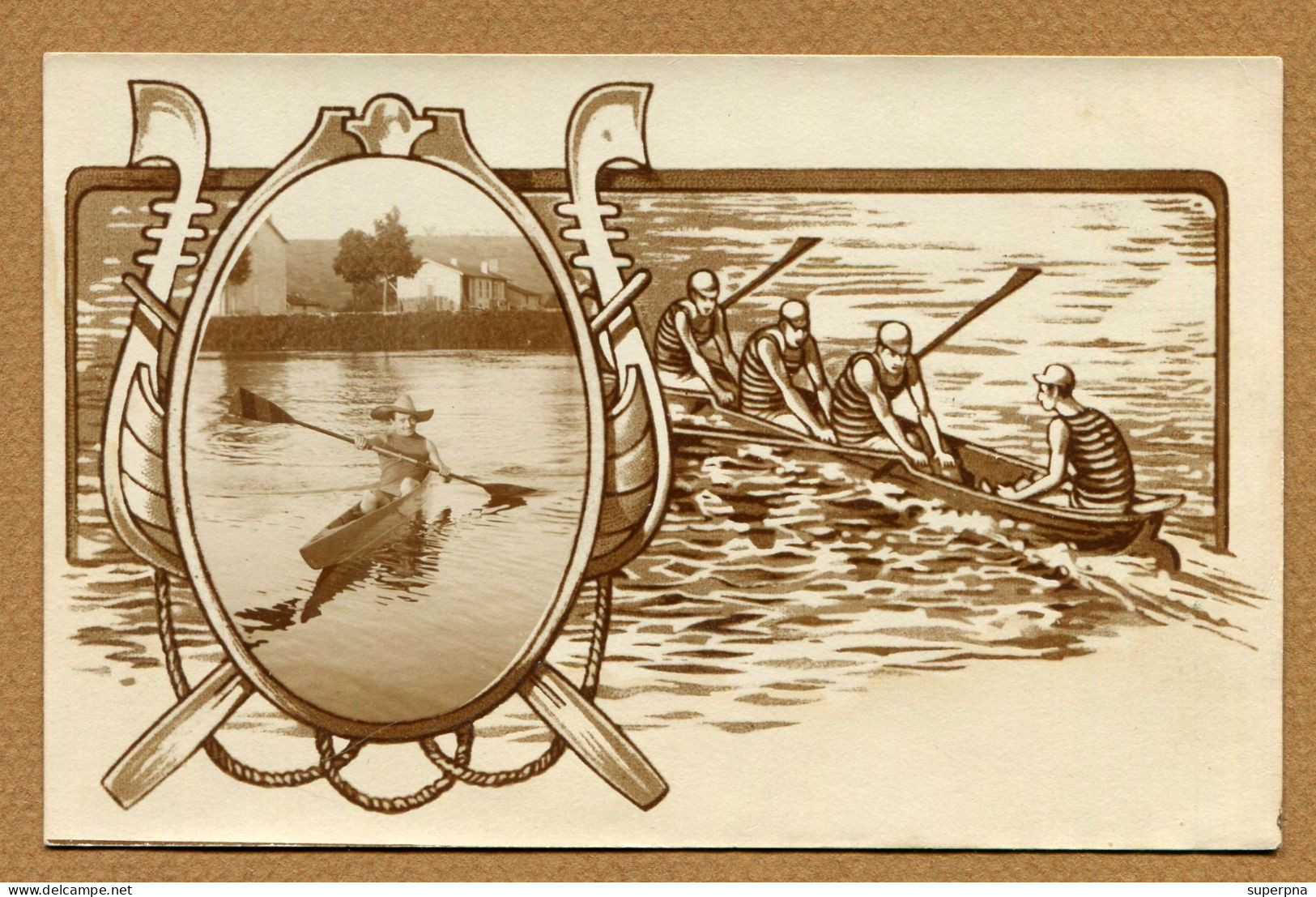 AVIRON  :  CARTE PHOTO  (à Localiser) - Rudersport