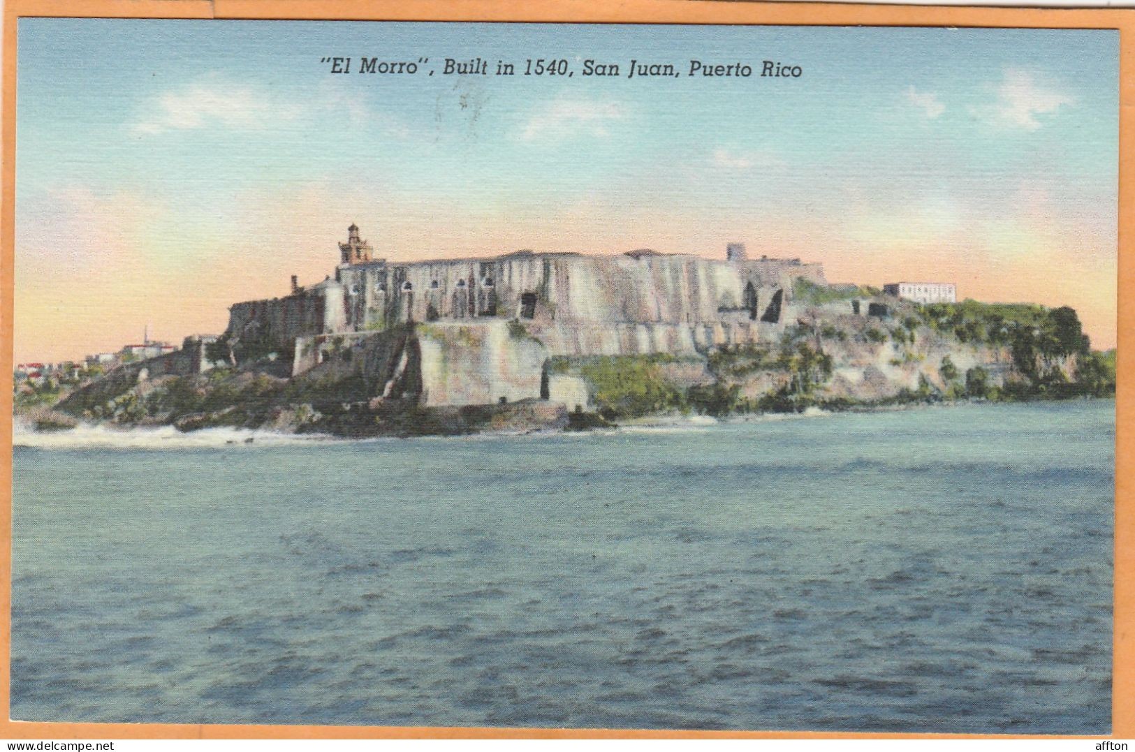 San Juan Puerto Rico Old Postcard - Puerto Rico