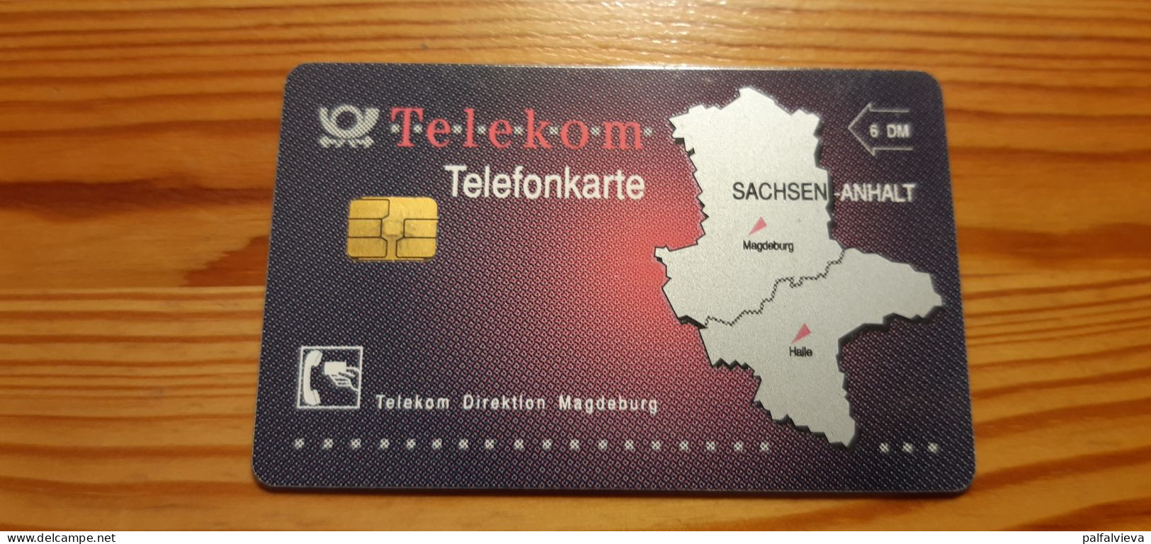 Phonecard Germany A 40 12.91. 2. Aufl. Telekom Direktion Magdeburg 40.000 Ex. - A + AD-Series : Publicitaires - D. Telekom AG