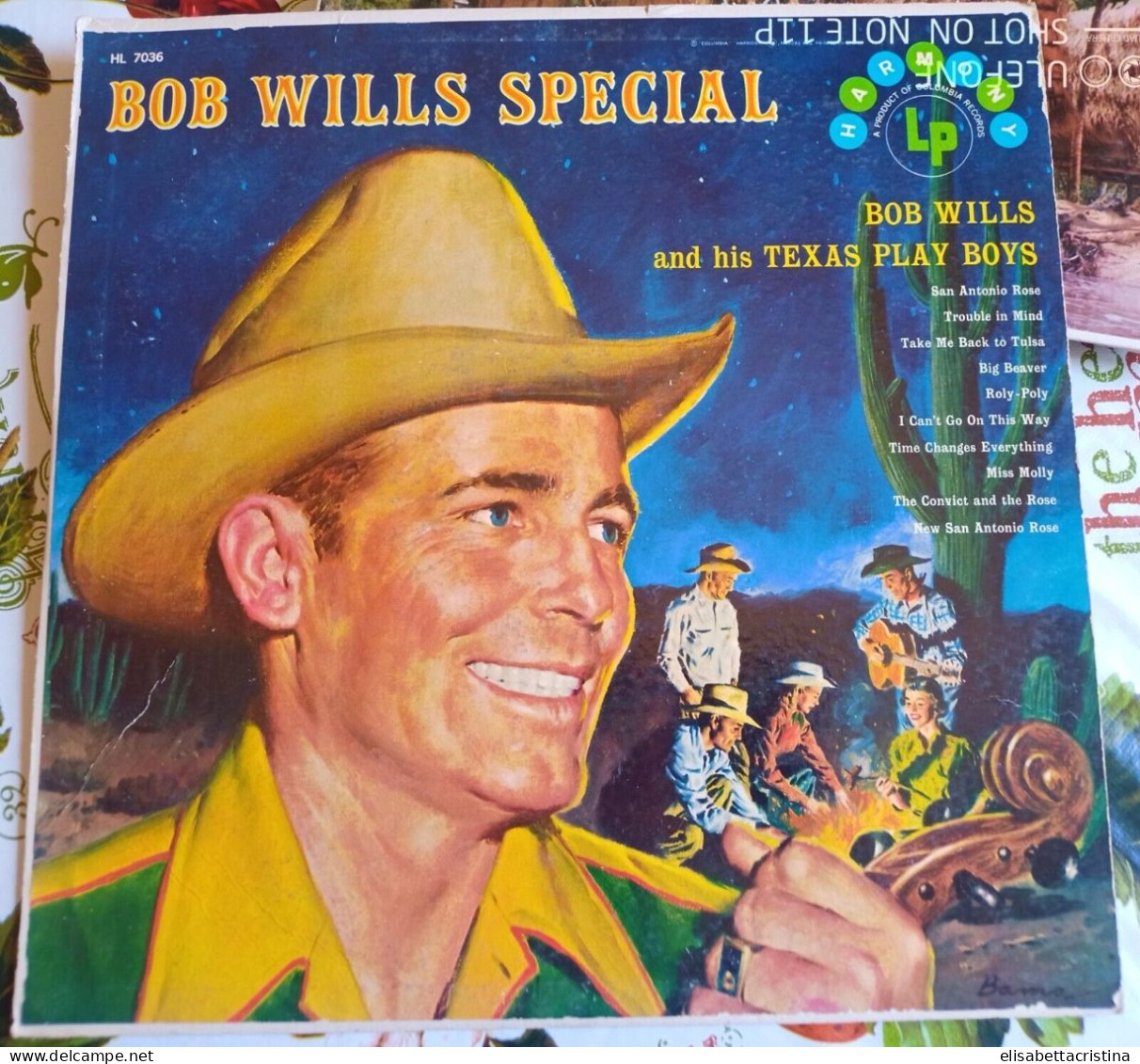 Lp 33 Giri "Bob Wills Special " 1957 - Country & Folk