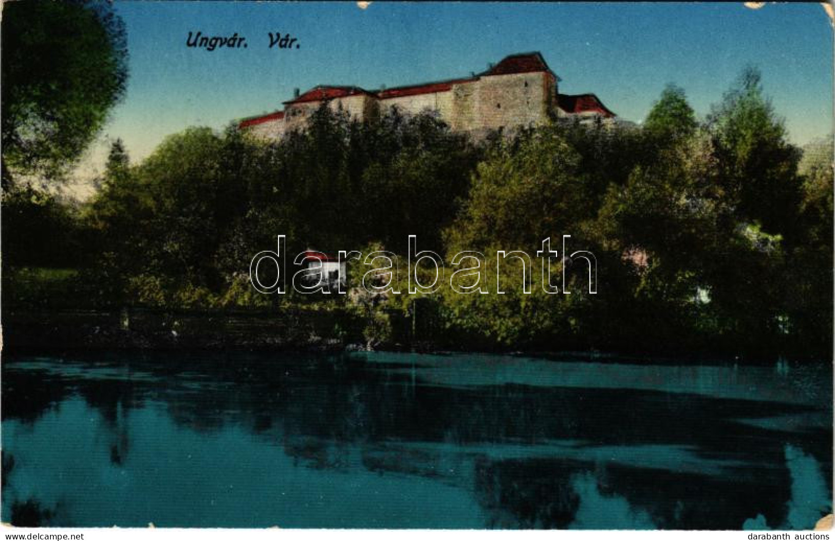 T2/T3 1917 Ungvár, Uzshorod, Uzhhorod, Uzhorod; Vár / Castle (EK) - Non Classificati