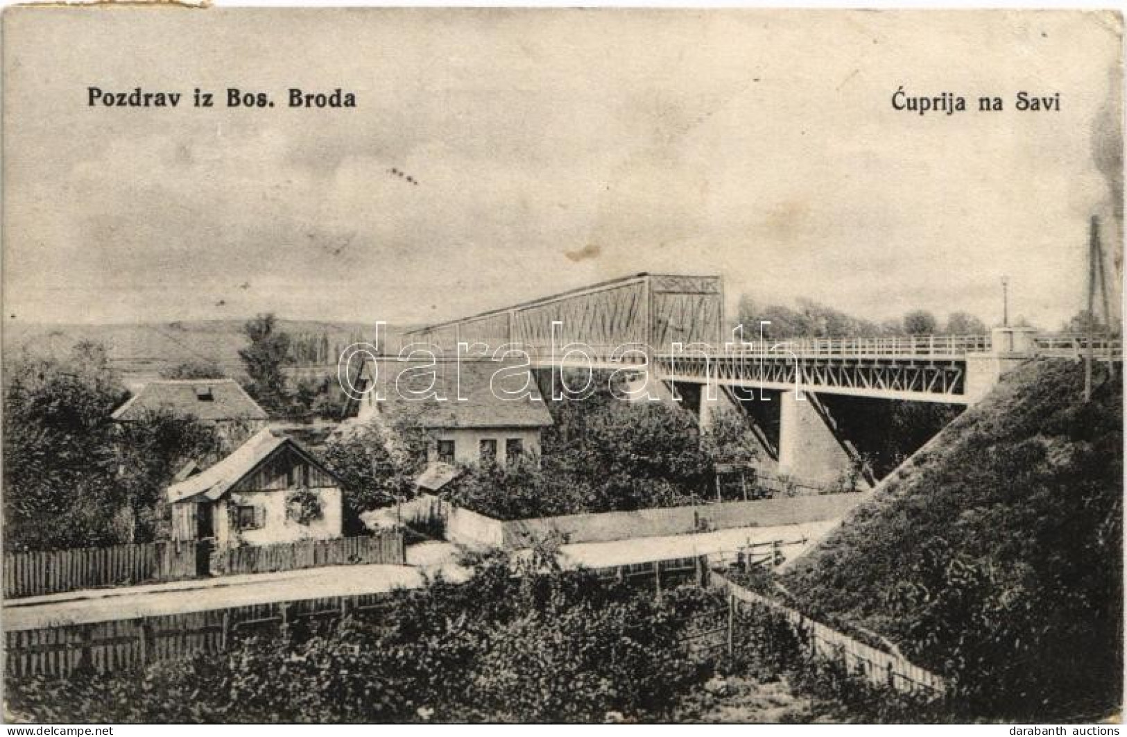 T2/T3 1915 Brod, Bosanski Brod; Cuprija Na Savi / Sava Bridge (EK) - Non Classificati