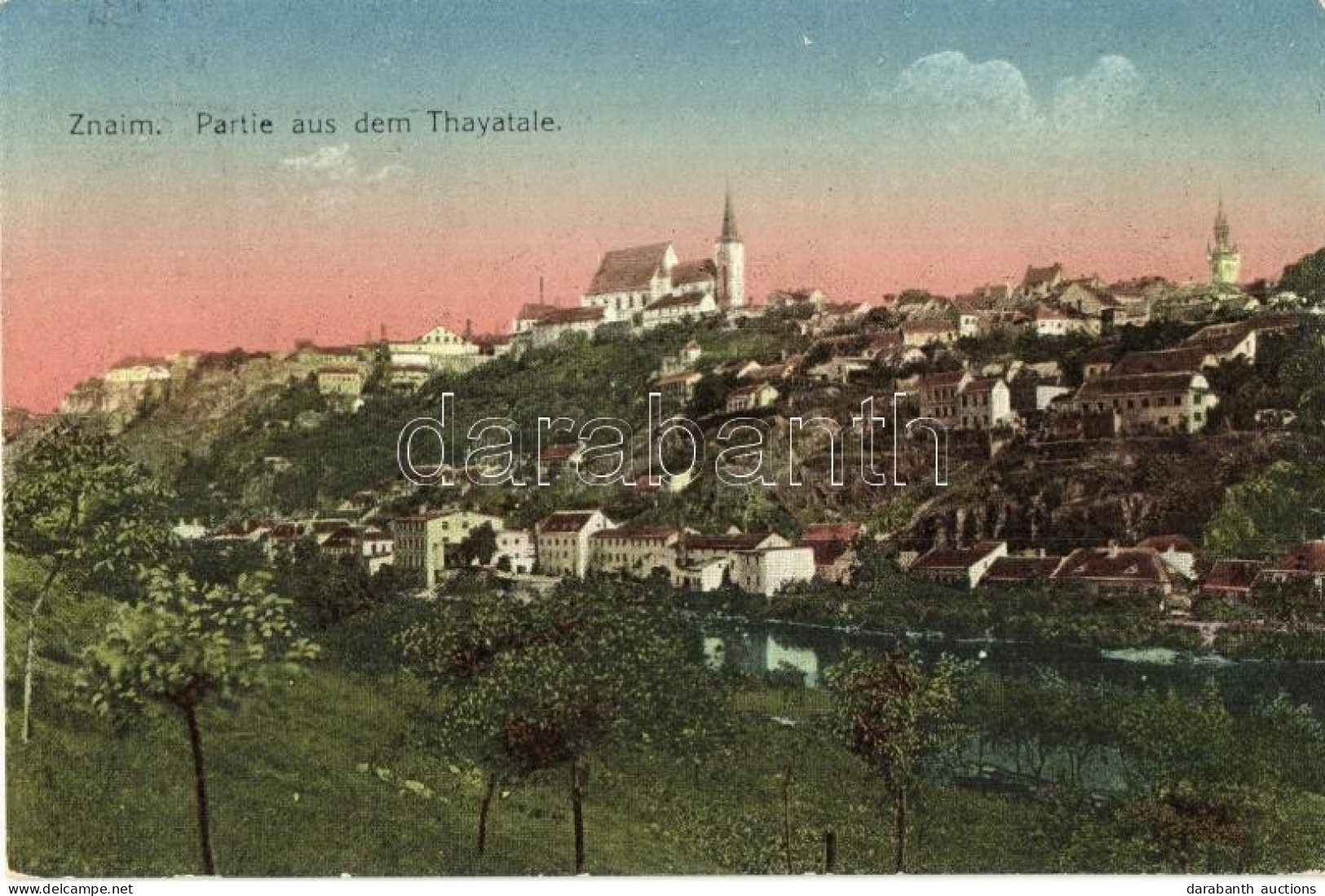 T2 Znojmo, Znaim; Partie Aus Dem Thayatale / Panorama View - Non Classés