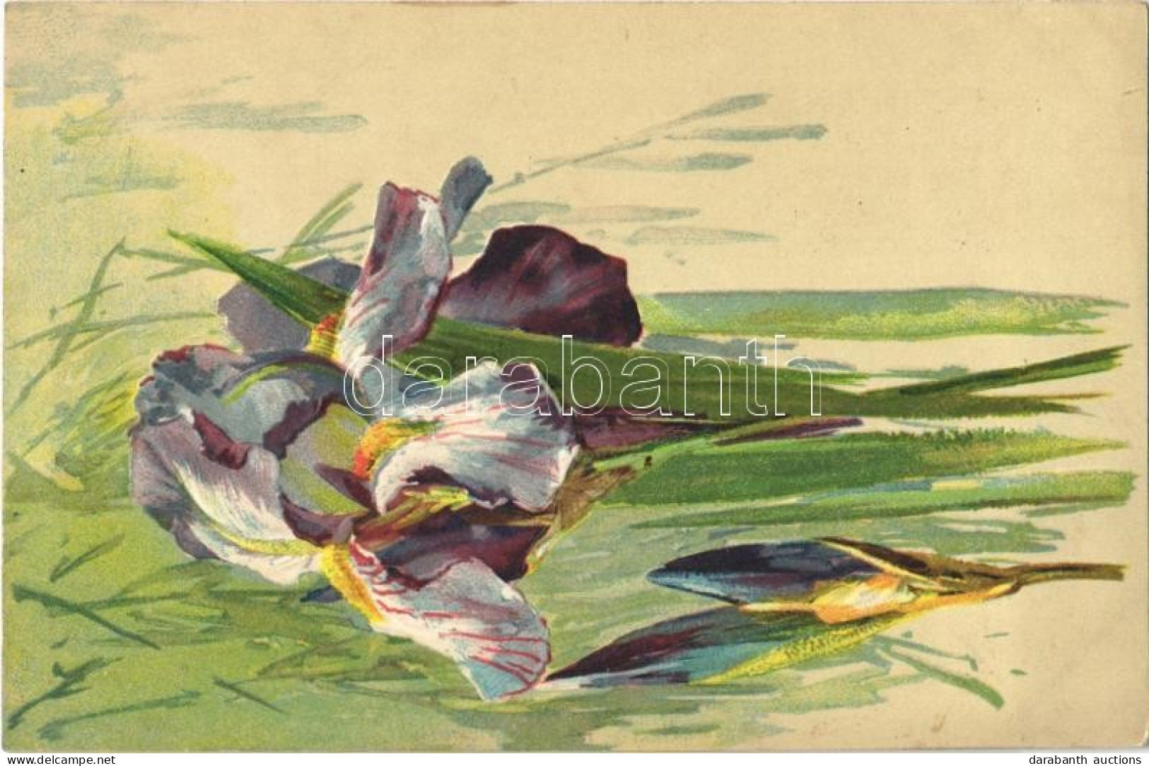 T2/T3 1909 Flowers. No. 2099. Glatt / No. 1885. Relief. Emb. Litho - Non Classificati