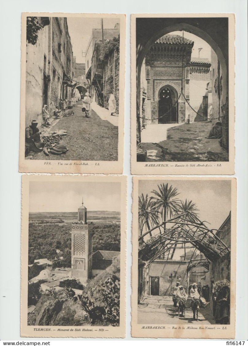 MAROC --Lot De 24 Cartes Postales -- Collection éditée Pour Les Hôtels Transatlantiques --Non Circulées - Collections & Lots