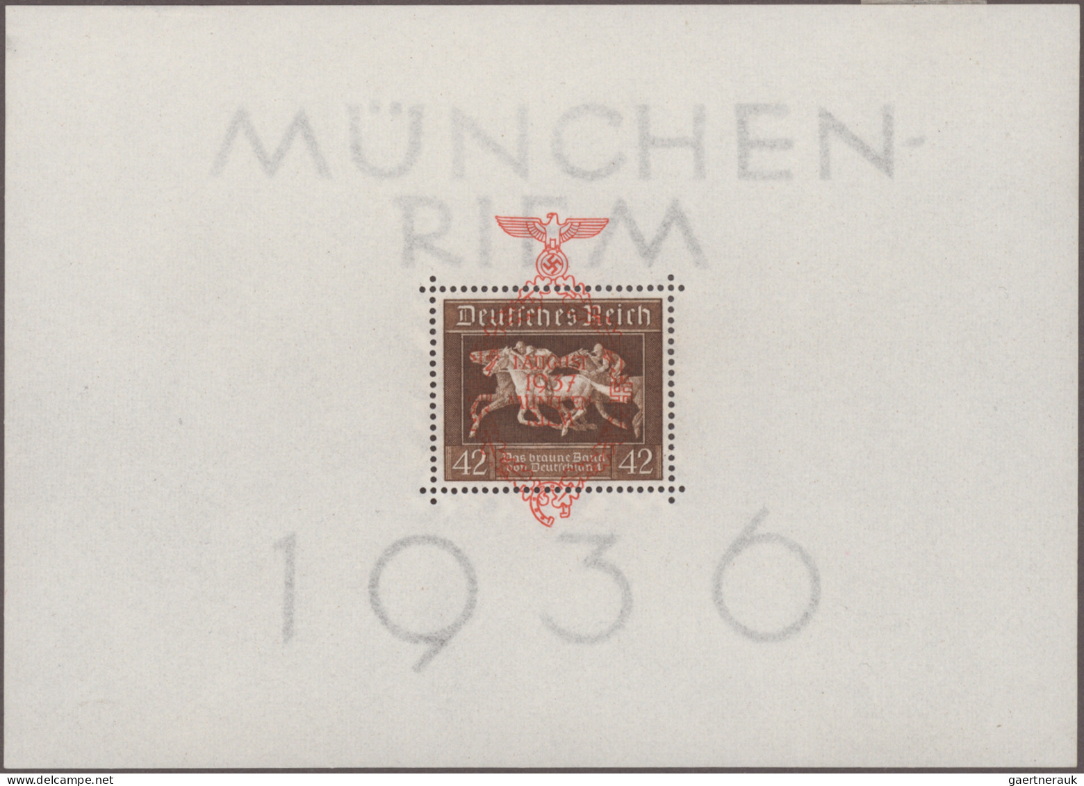 Nachlässe: 1872-ca. 1960 DEUTSCHLAND: Umfangreicher Posten Mit Tausenden Von Mar - Mezclas (min 1000 Sellos)