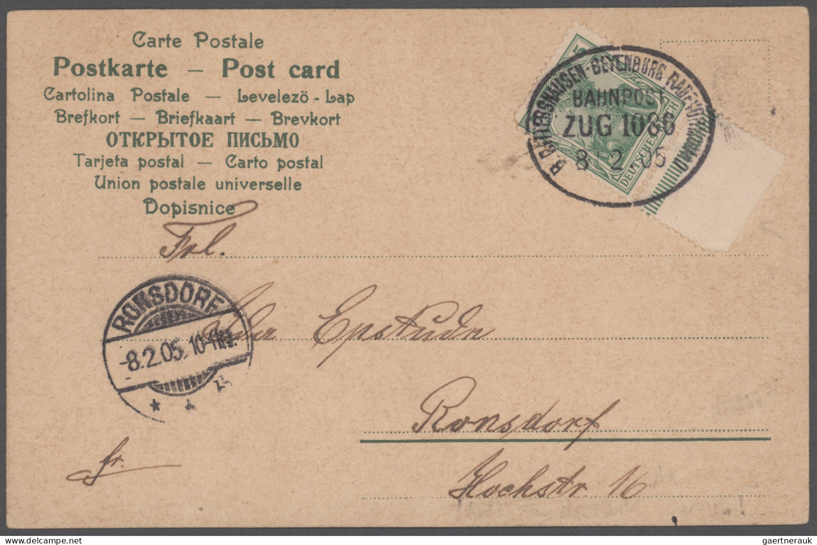 Heimat: Nordrhein-Westfalen: 1884/2006, WUPPERTAL: vielseitige Sammlung von ca.