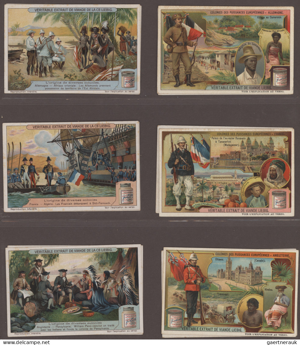 Deutsche Kolonien: 1890/1920 (ca), umfangreiche Sammlung im Ringbinder, mit viel