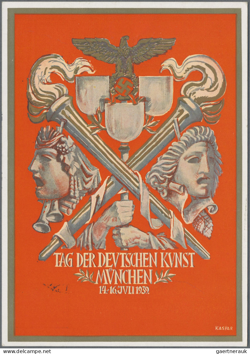 Deutsches Reich - 3. Reich: 1933/1945, Vielseitiger Posten Von Ca. 450 Belegen, - Lettres & Documents