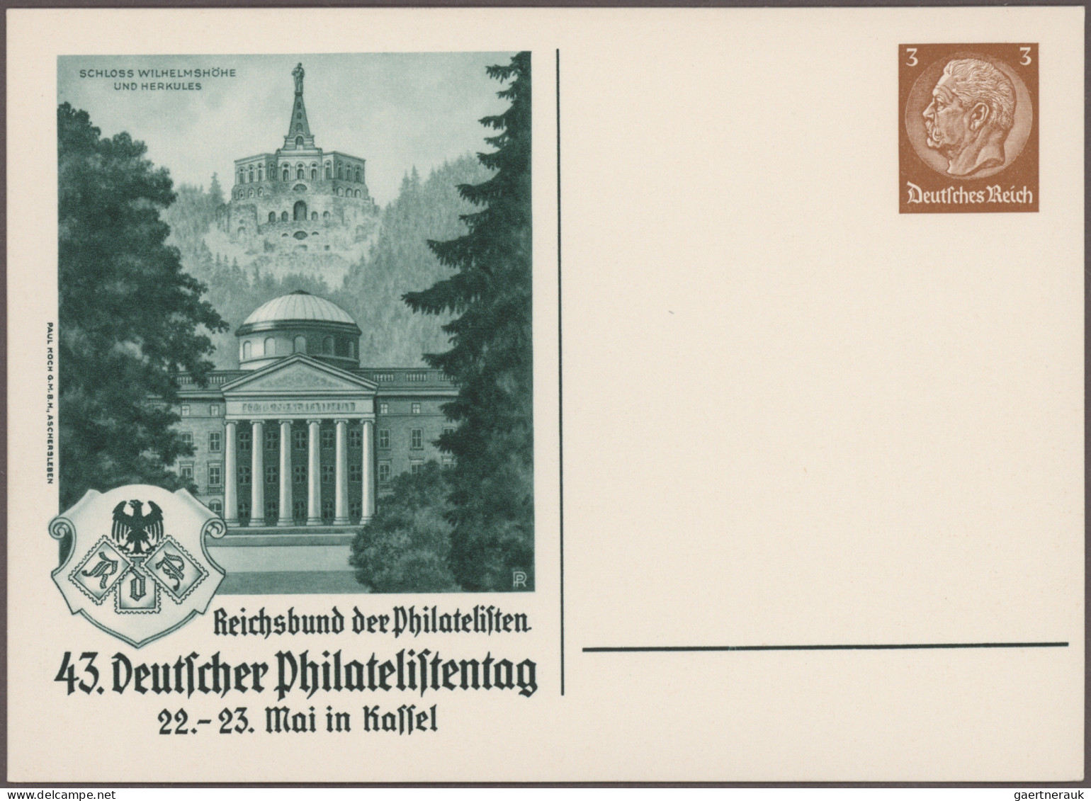 Deutsches Reich - Ganzsachen: 1933/1944, Partie von ca. 95 ungebrauchten/gebrauc