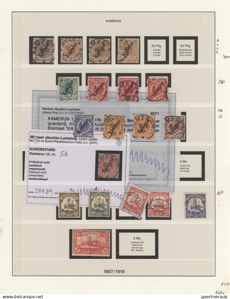 Deutsche Auslandspostämter + Kolonien: 1900/1918 (ca.), Inhaltsstarke Gestempelt - Sonstige & Ohne Zuordnung