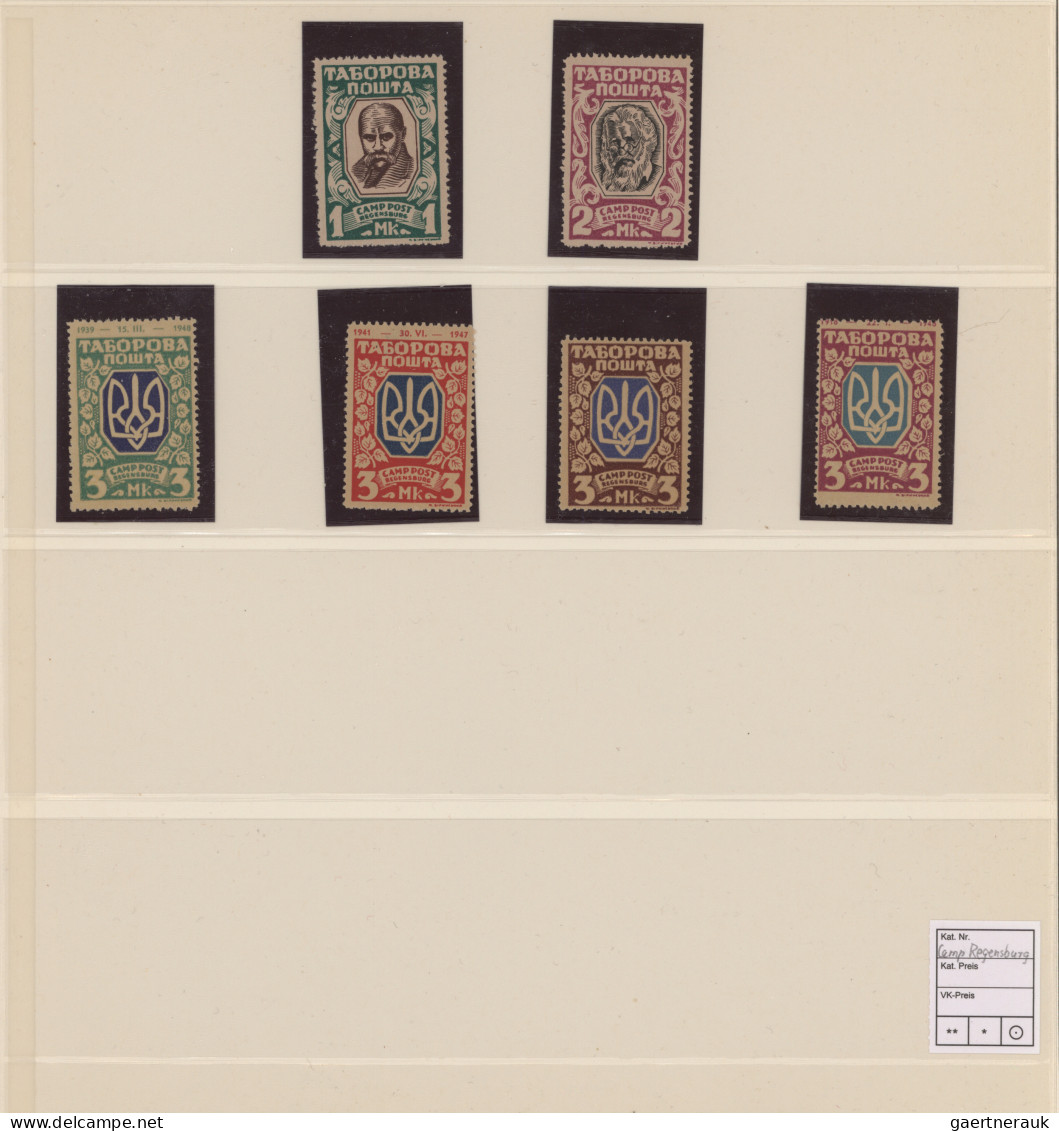 Kriegsgefangenen-Lagerpost: 1942/1948, Sammlungspartie Von Ca. 78 Lagerpostmarke - Other