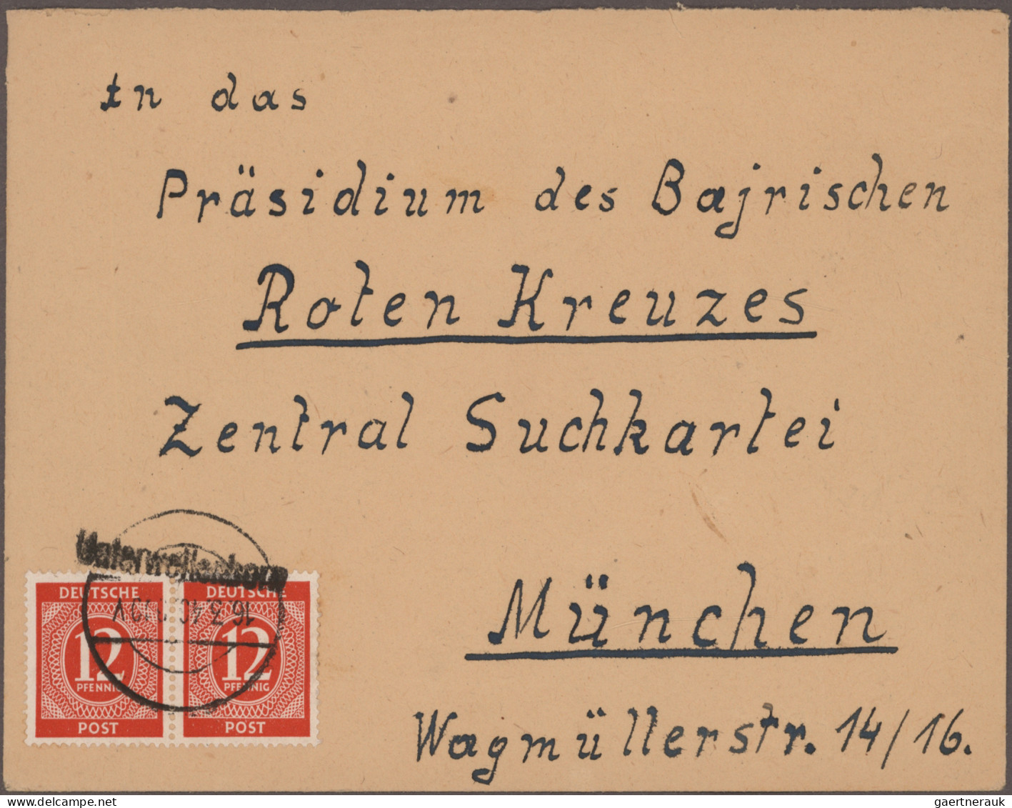 Alliierte Besetzung - Gemeinschaftsausgaben: 1946/1948, Sammlung Von Ca. 78 Brie - Sonstige & Ohne Zuordnung