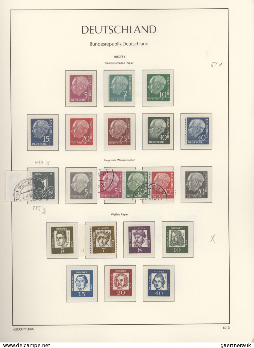 Bundesrepublik Deutschland: 1949/1995, In Den Hauptnummern Augenscheinlich Kompl - Sammlungen