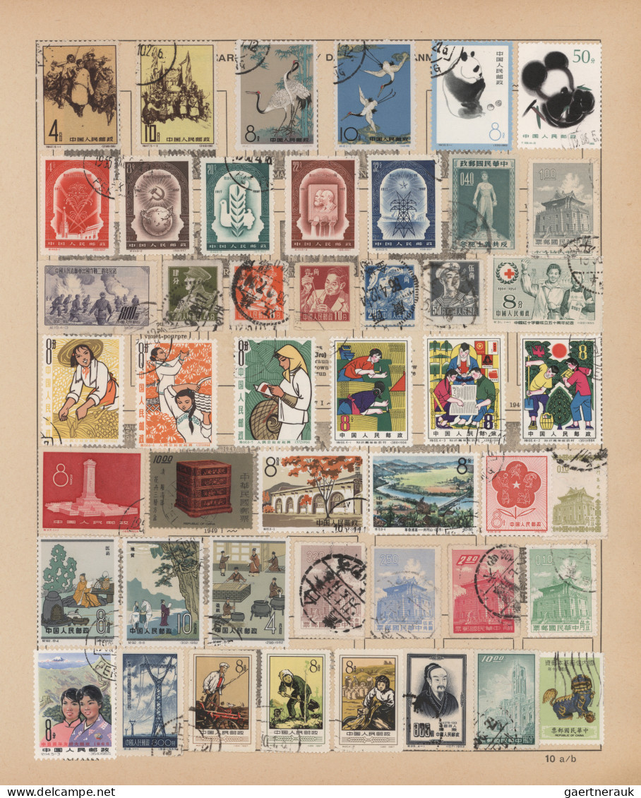 China (PRC): 1900/1990 (ca.), Mint And Used Balance/collection On Stockpages/alb - Sonstige & Ohne Zuordnung