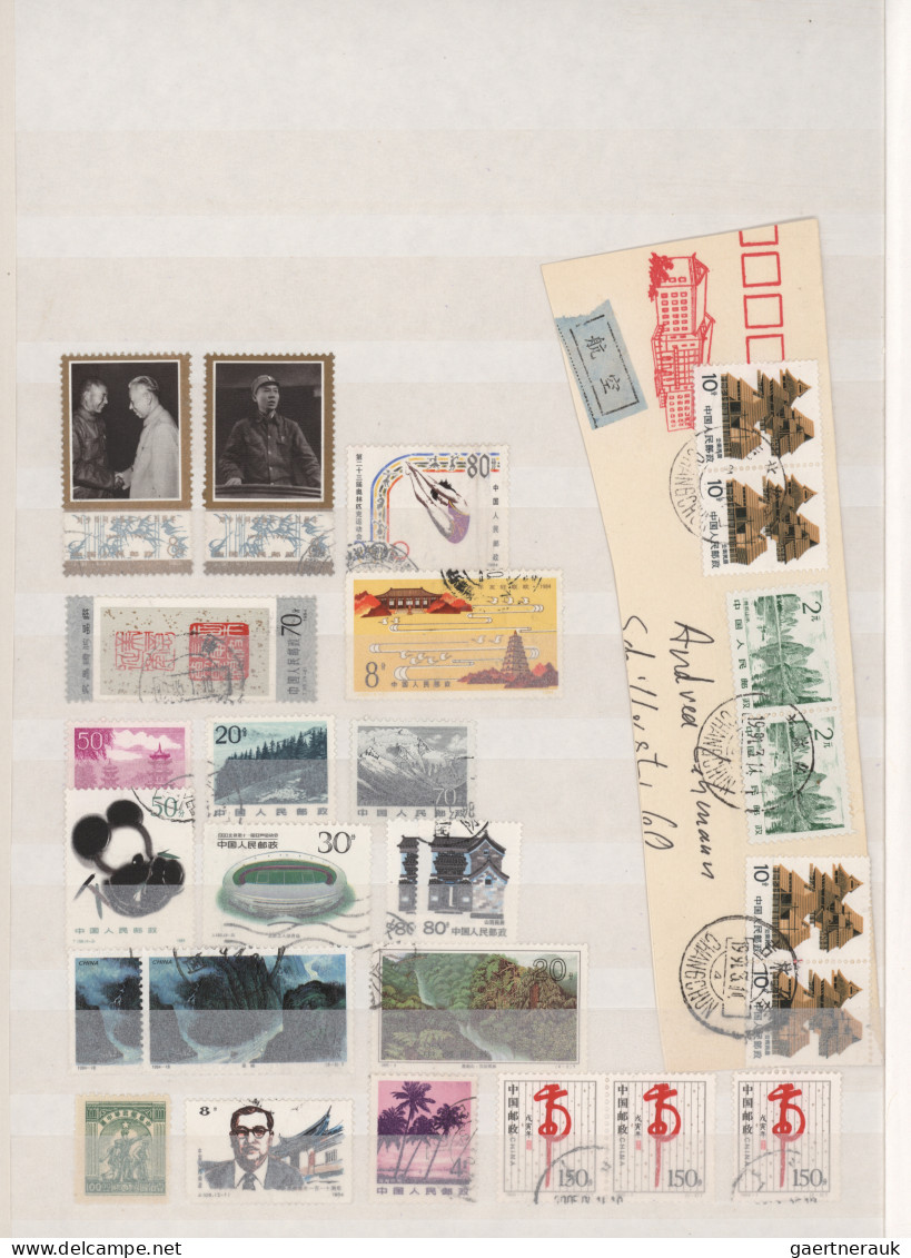 China (PRC): 1920/1980 (ca.), mint and used assortment on stockpages with main v