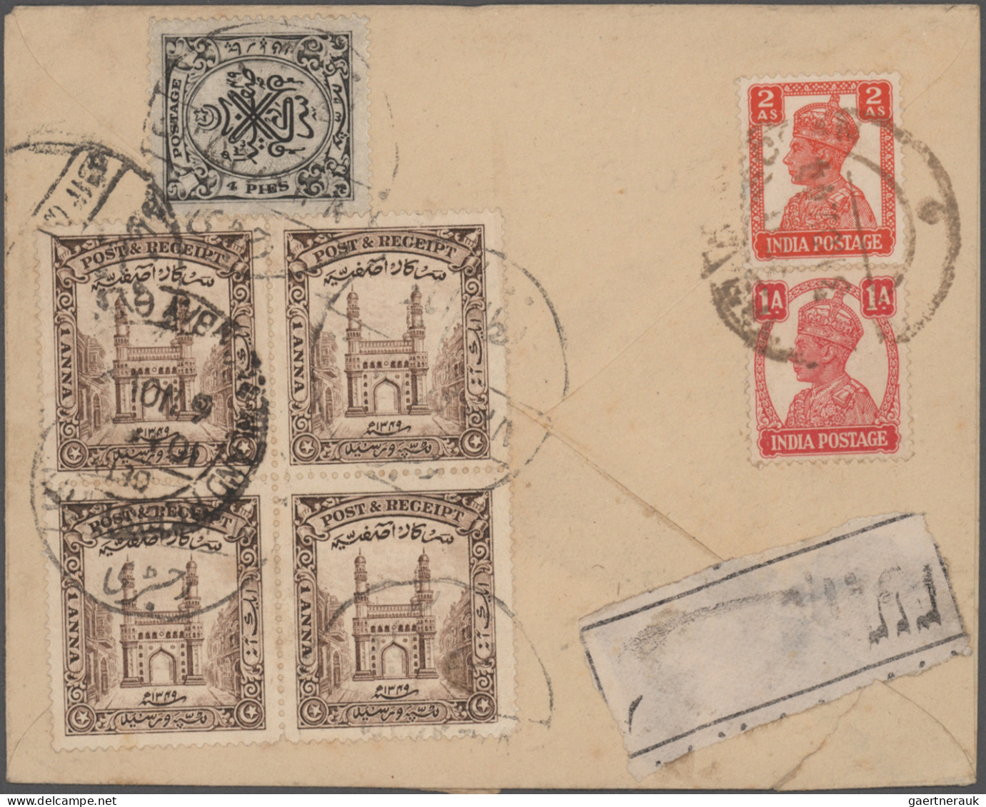 India: 1860/1960 (ca.), balance of apprx. 360 covers/cards/stationeries, varied