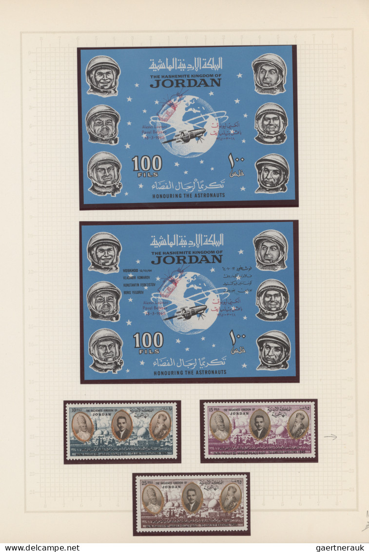 Jordan: 1930/1994: Mint Collection On Printed Hingeless Pages In A Binder, Near - Jordanie