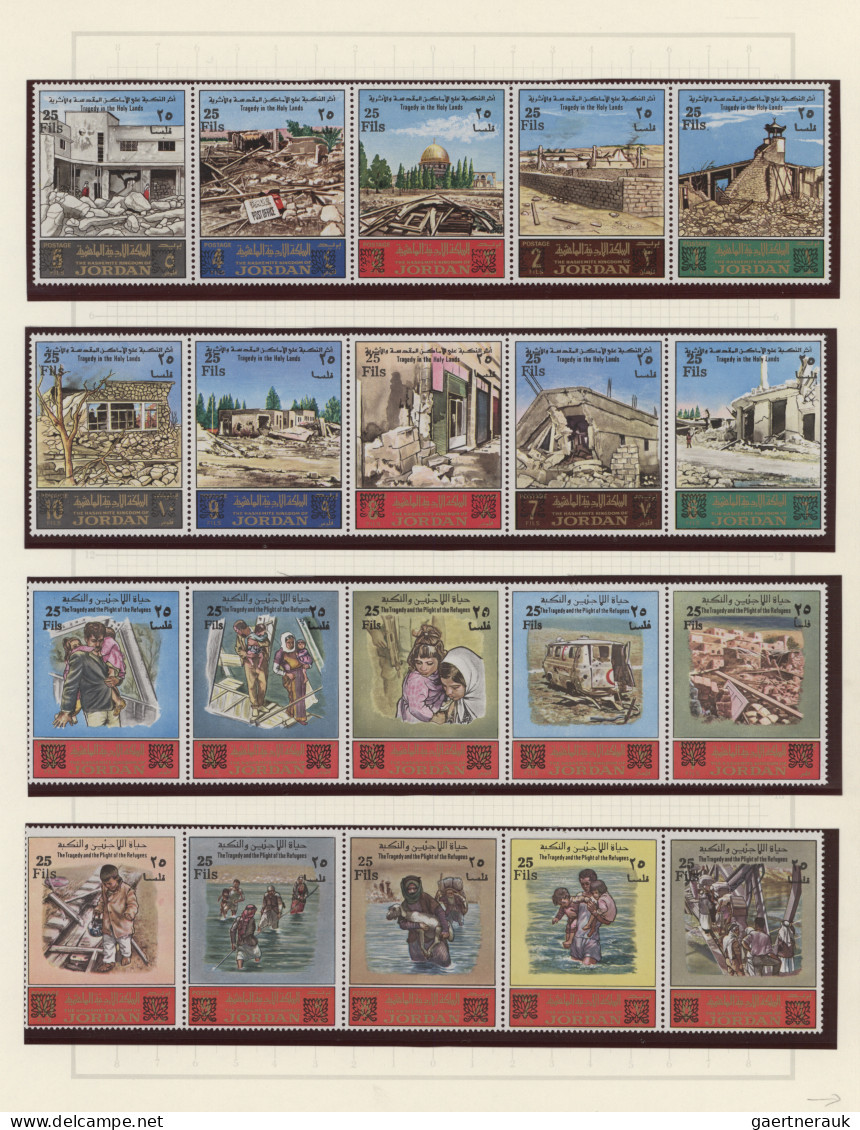 Jordan: 1930/1994: Mint collection on printed hingeless pages in a binder, near