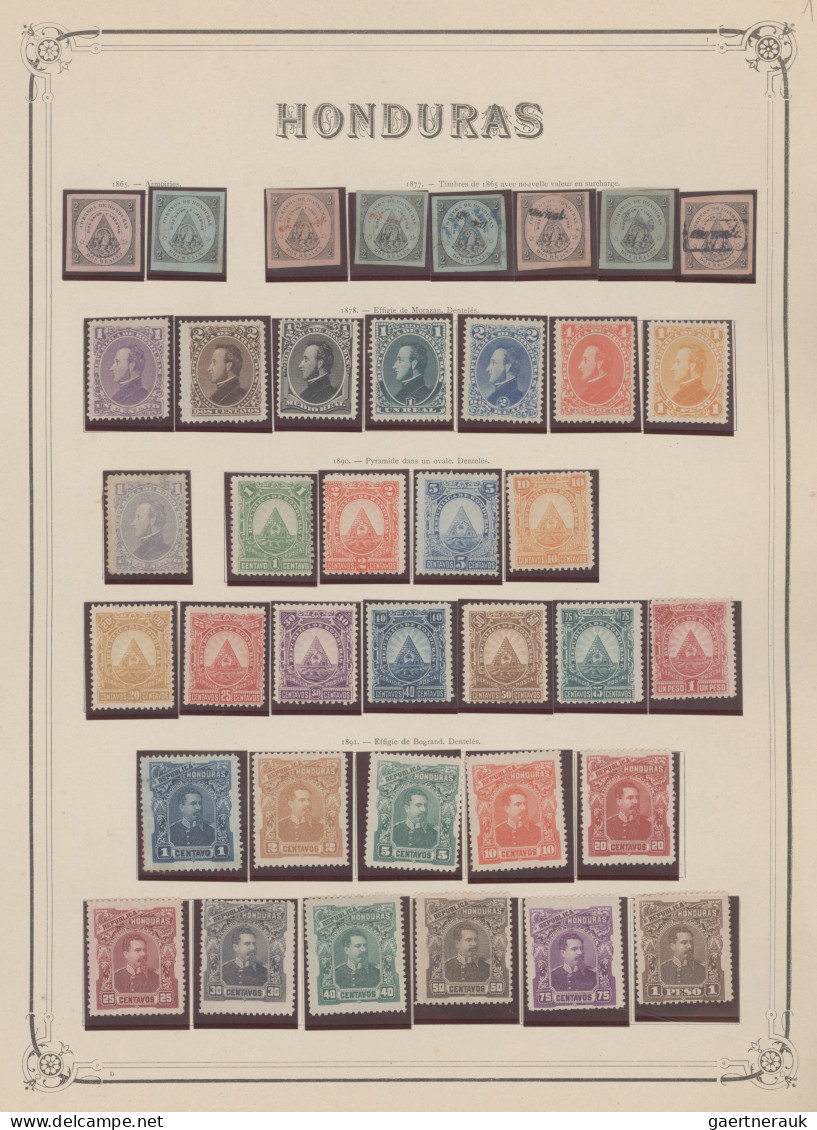 Central And South America: 1860/1930 (ca.), Central America, Mainly Unused Colle - Sonstige - Amerika