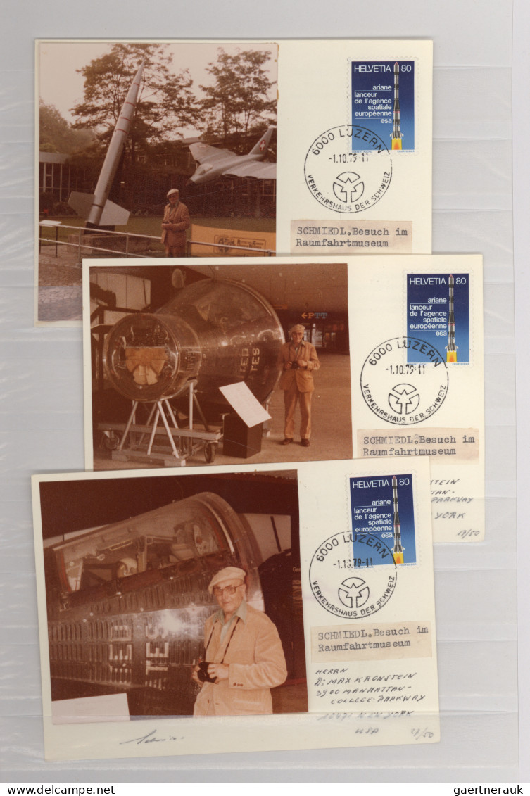 Rocket Mail: 1951/1979, ROCKET FLIGHTS/SCHMIEDL, collection of 37 covers/cards,