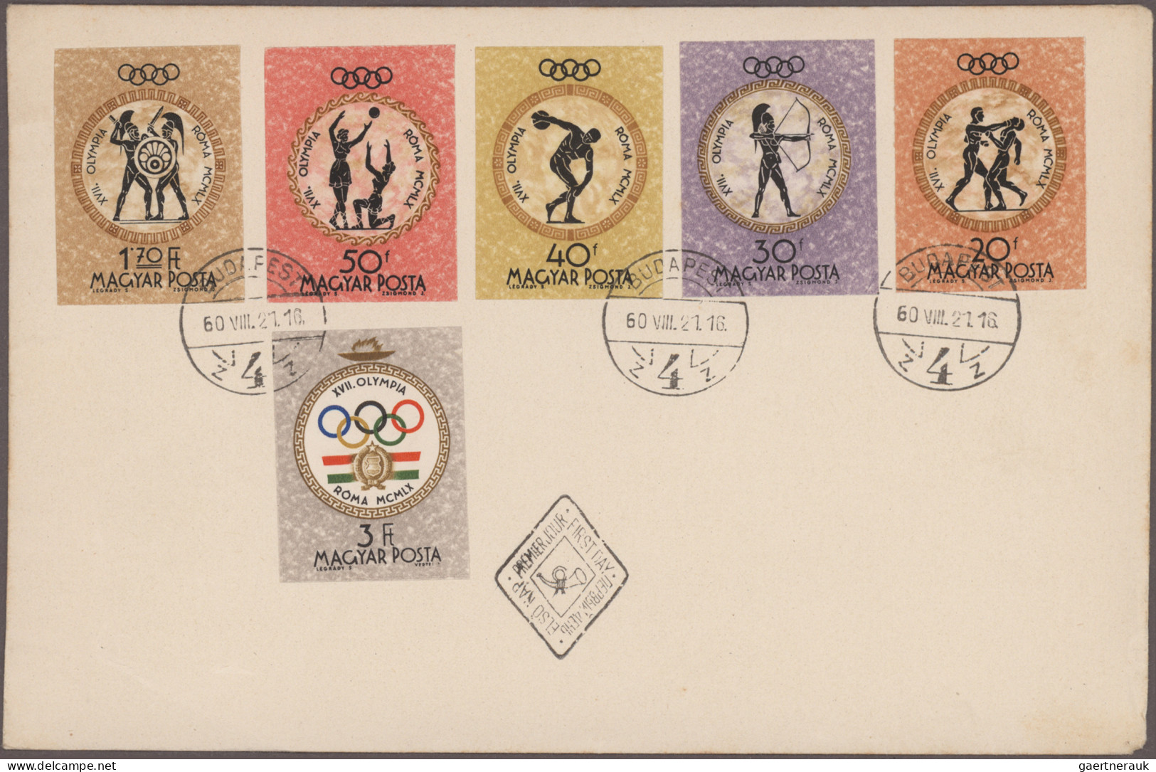 Thematics: Olympic Games: 1924/1976, "SPORTS" in general and "OLYMPIC GAMES" in