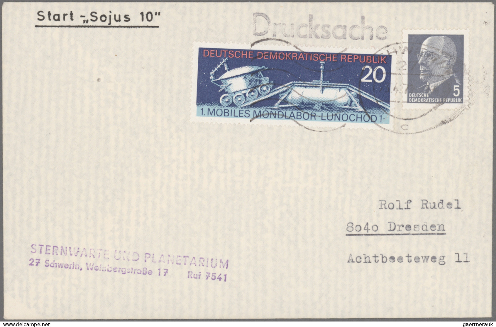 Thematics: Astronautics: 1962/1990 (ca.) RAUMFAHRT/KOSMOS: Umfangreiche Sammlung - Autres & Non Classés