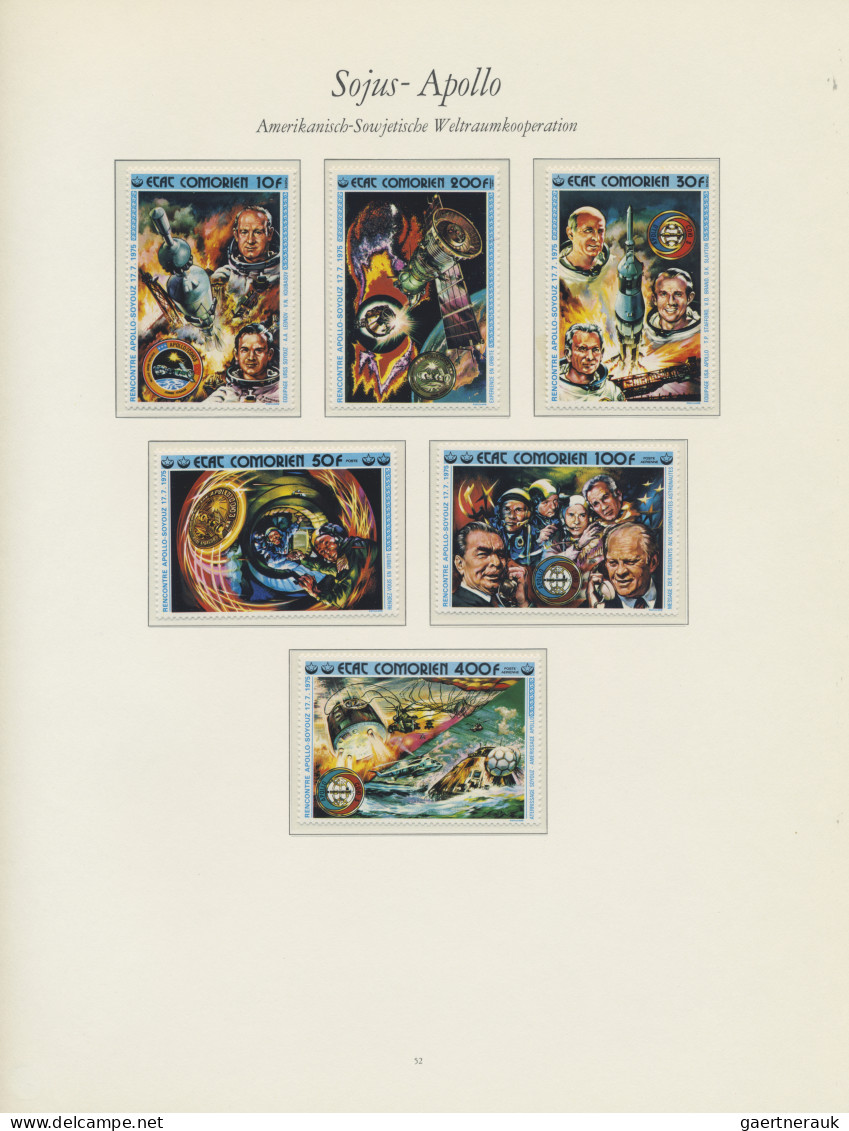 Thematics: Astronautics: SOUYUZ-APOLLO: 1970's, MNH Collection In A Binder With - Autres & Non Classés