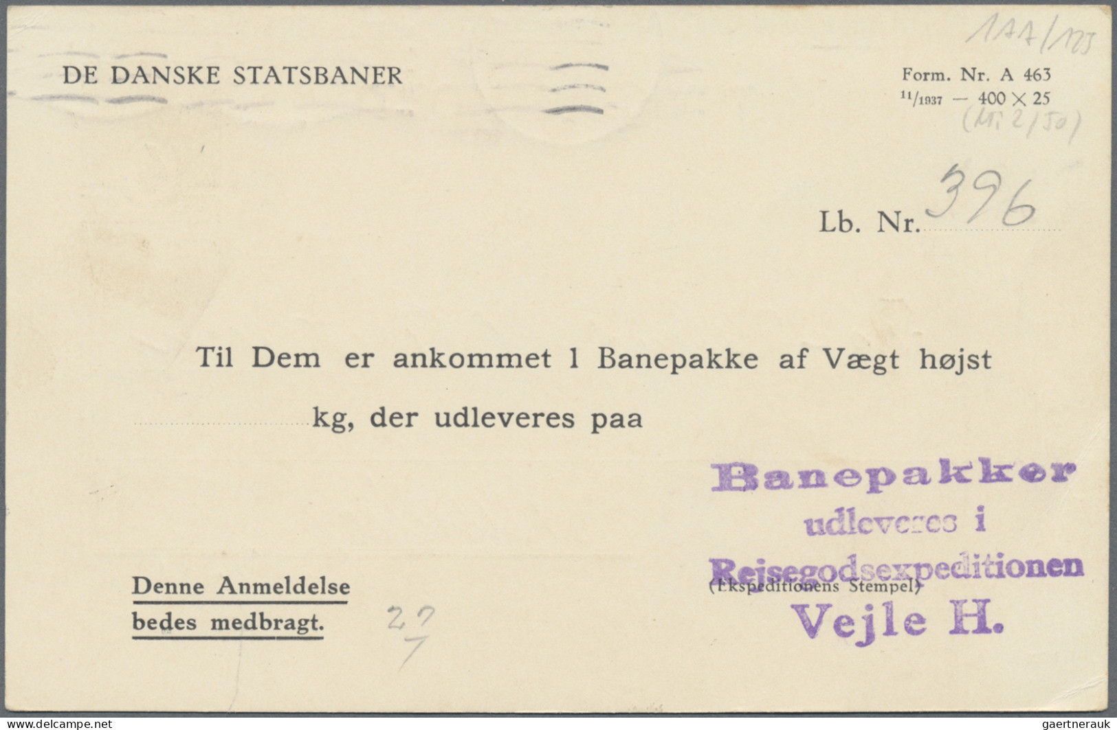 Denmark - postal stationery: 1891/1971, lot of 41 used stationeries incl. unseve