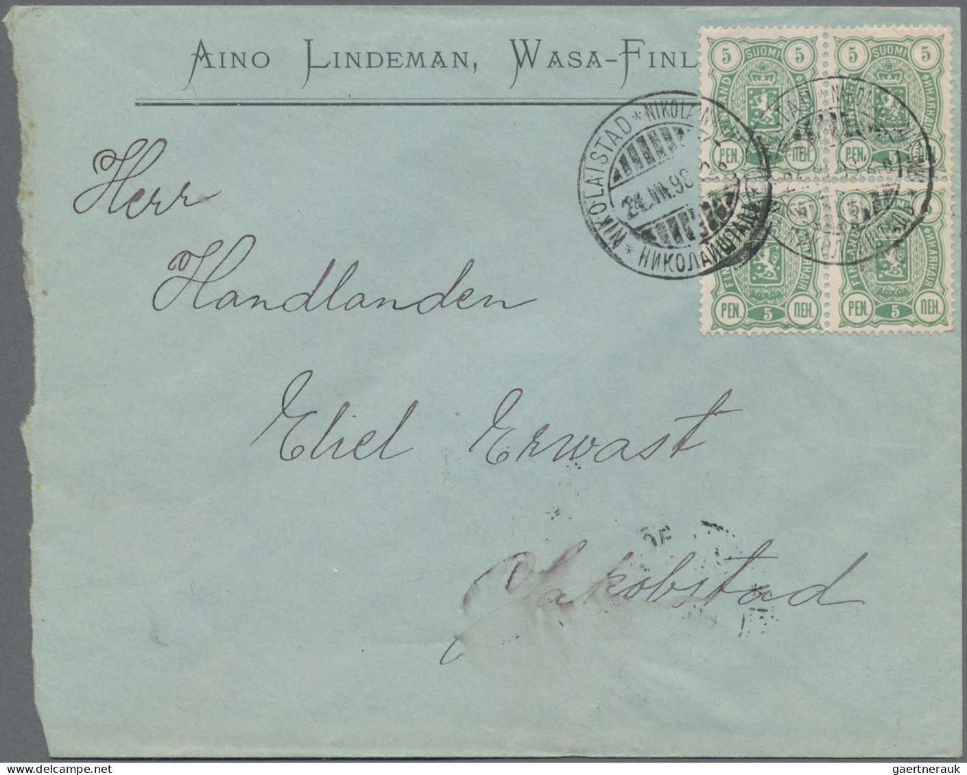Finland: 1900/1950 (ca.), Assortment Of Apprx. 60 Covers/cards, Incl. Ship Mail, - Briefe U. Dokumente