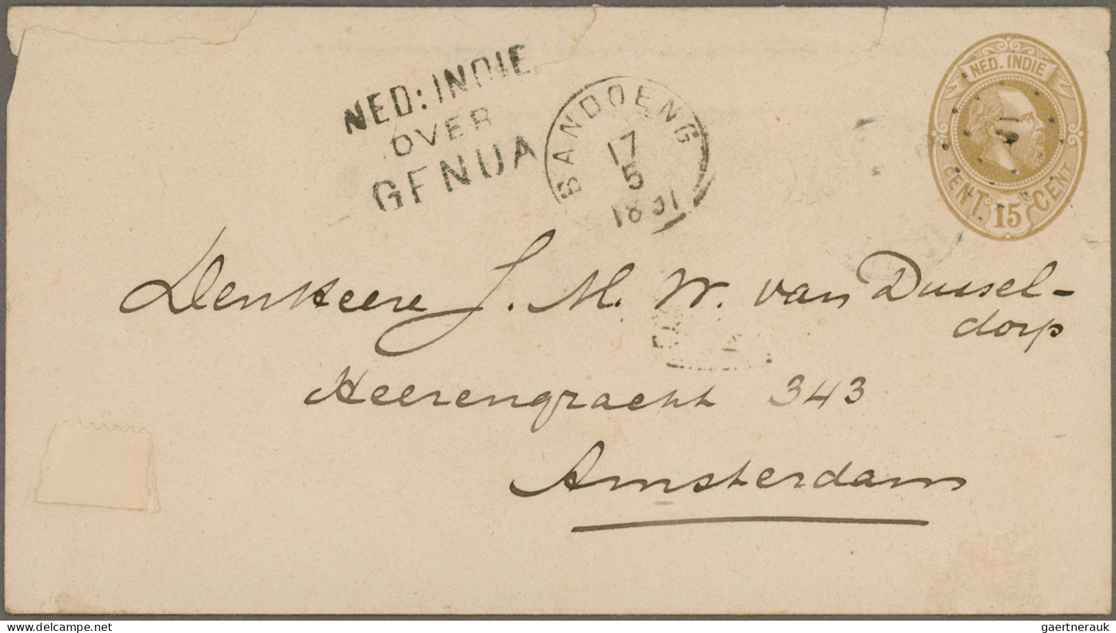 Netherlands: 1870/1910's Ca.: About 40 Postal Stationery Items, Covers And Postc - Cartas & Documentos